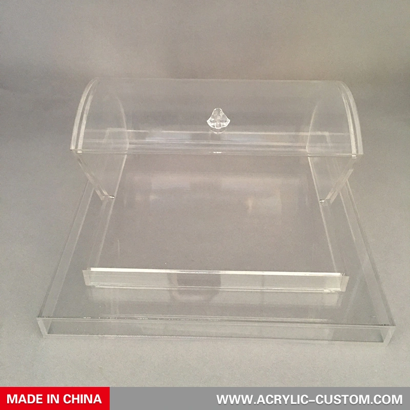 прозрачная подставка для торта из плексигласа, витрина для выпечки, витрина для еды