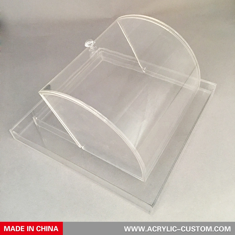 прозрачная подставка для торта из плексигласа, витрина для выпечки, витрина для еды