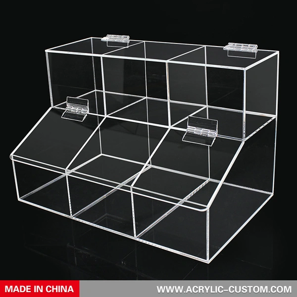 Food Dispenser Acrylic Boxes for Candy - Candy Boxes Wholesale