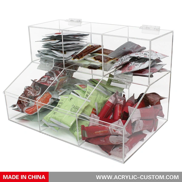 Food Dispenser Acrylic Boxes for Candy - Candy Boxes Wholesale