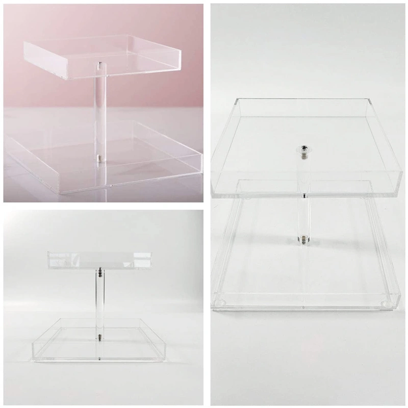カスタムアクリル化粧収納ホルダー化粧トレイオーガナイザー 