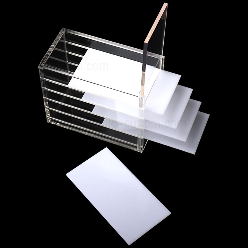 まつ毛整理アクリル5層クリアまつげ収納ボックス 