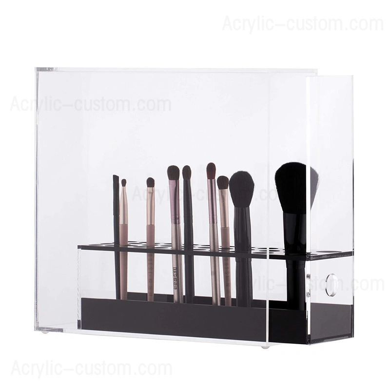 ブラシ用カスタム収納ボックスアクリル化粧オーガナイザー 