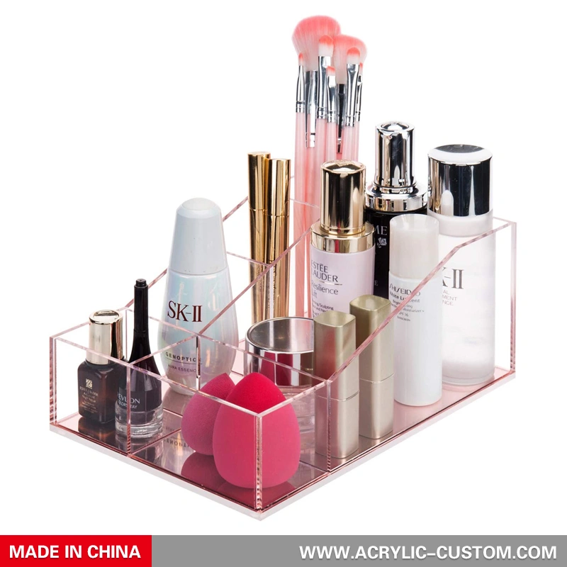 卸売高級メイクアップオーガナイザーとアクリルクリアストレージホルダー 