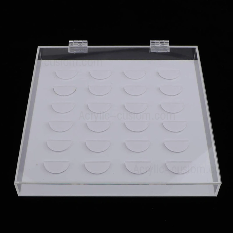 つけまつげ収納ケースアクリルまつげエクステオーガナイザー 