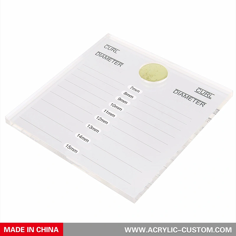 большая плитка для наращивания ресниц - акриловая подставка для ресниц