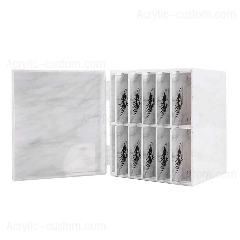 органайзер для ресниц, акриловый ящик для хранения ресниц