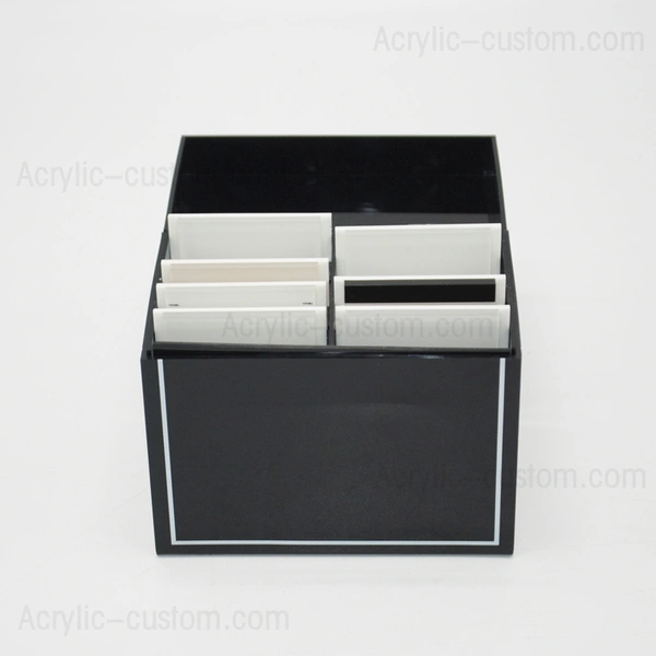 Black Eyelashes Tile Storage Box Lash Organizer - Lash Box Vendors