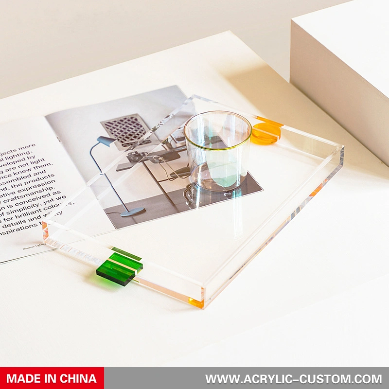 Acrylic Decor Tray - Lucite Clear Tray Wholesale