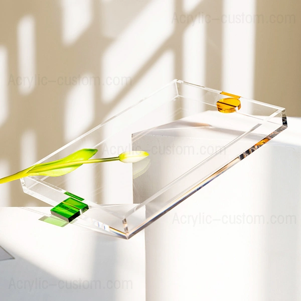 Acrylic Decor Tray - Lucite Clear Tray Wholesale