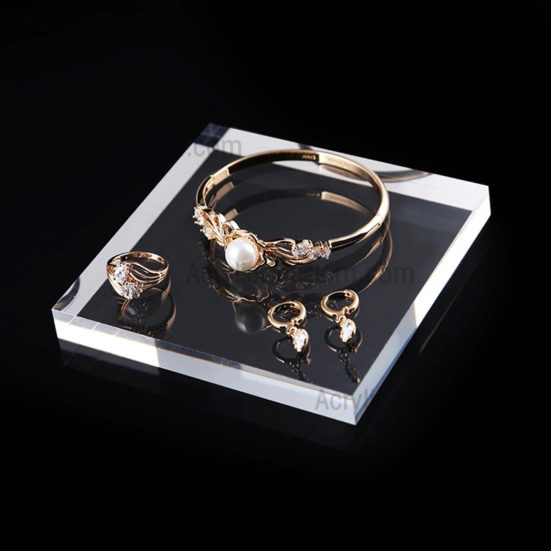 ジュエリーディスプレイブロック-アクリルネックレスディスプレイスタンド 