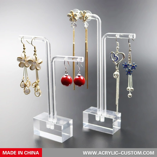 Wholesale AHANDMAKER 2 Sets Acrylic Earring Display Stands 