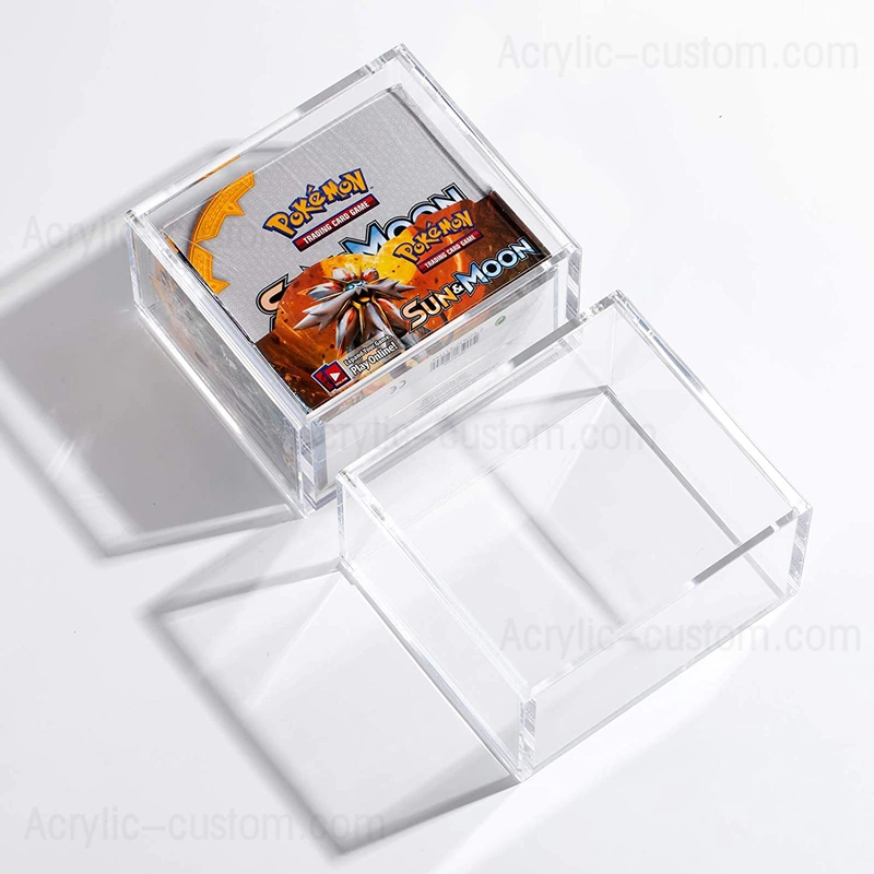 Lucite Wholesale Transparent Acrylic Booster Pack Storage Container with  Lid - China Acrylic Booster Pack Storage Container and Acrylic Booster Pack  Storage Holder price