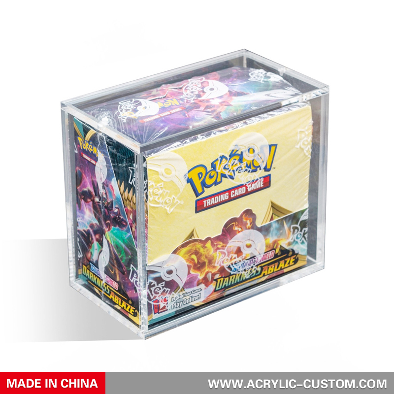 Acrylic Pokemon XY Evolutions Booster Box, Acrylic Pokemon Booster Box