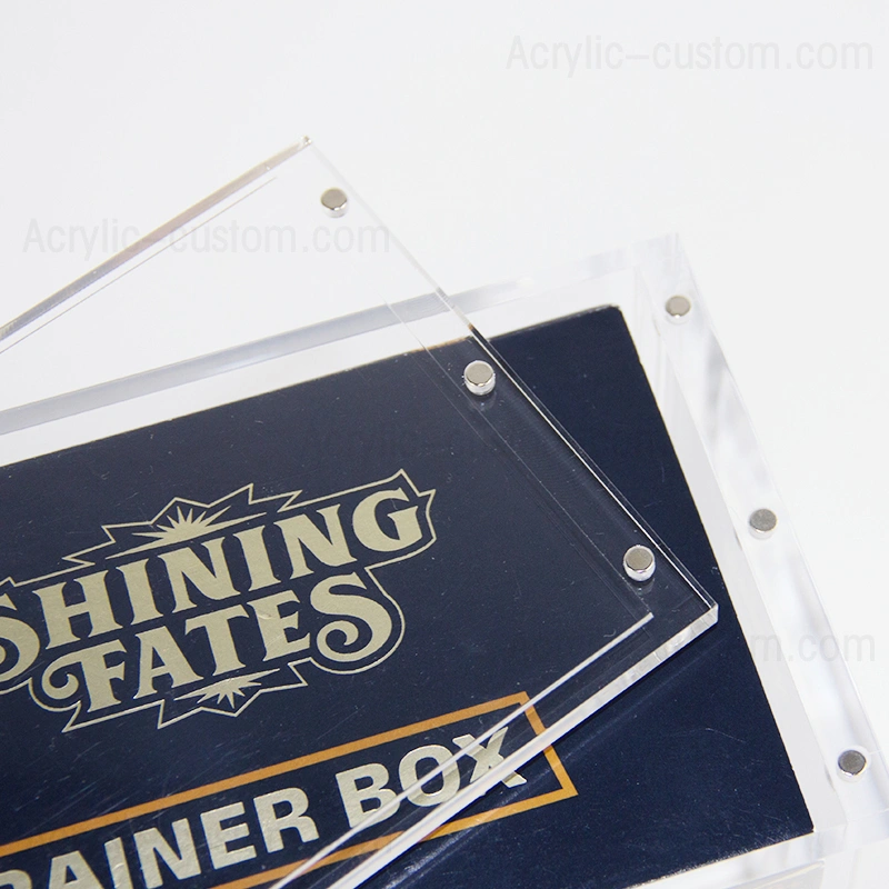 卸売安いポケモンブースターボックスアクリルクリアブースターボックス工場 