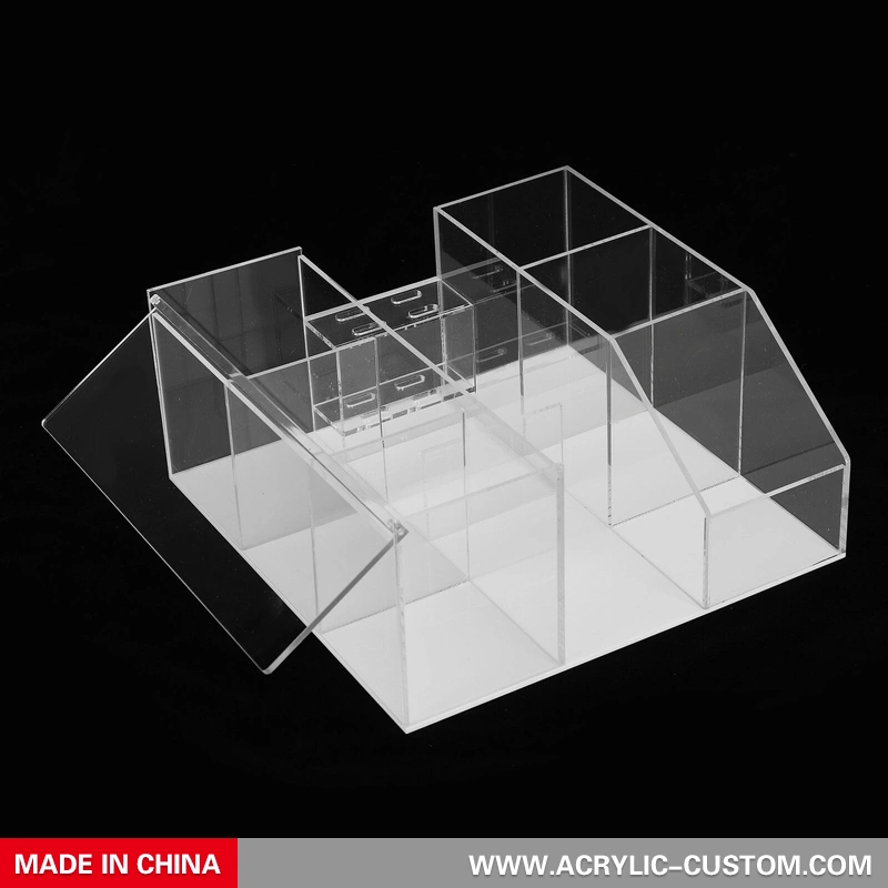 まつげ接ぎ木ツール収納ボックスビューティーラッシュオーガナイザー-ディスプレイボックス 