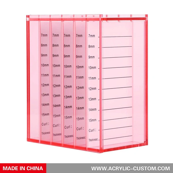 Eyelash Storage Box 5 Layers Lash Tile Organizer for Home Beauty Salon