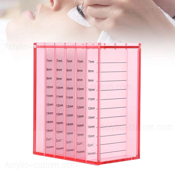 Eyelash Storage Box 5 Layers Lash Tile Organizer for Home Beauty Salon