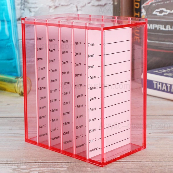 Eyelash Storage Box 5 Layers Lash Tile Organizer for Home Beauty Salon