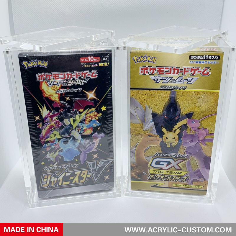 Details about   Pokemon Acrylic Tin Display Box case Framing/Display Quality Grade Free Shipping 