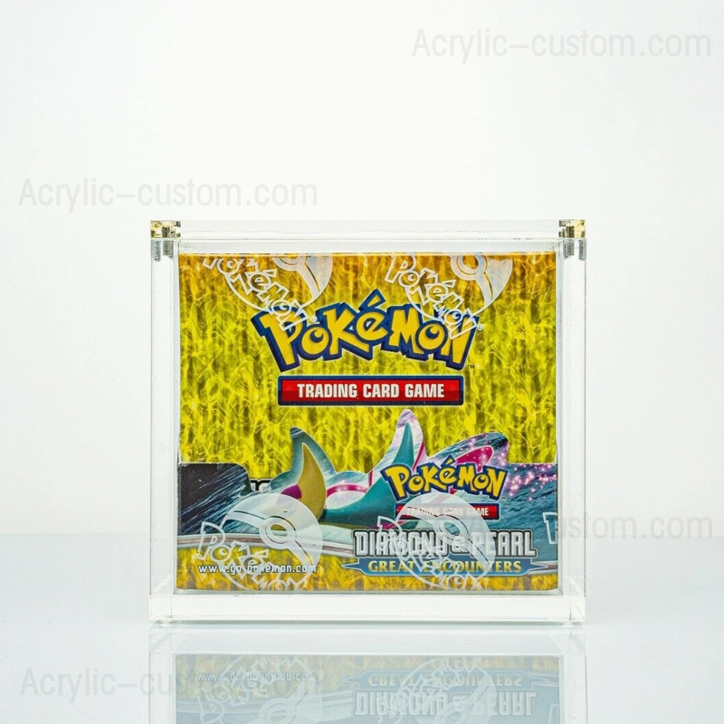 カスタム安いアクリルポケモンブースターボックス-アクリルブースターボックス工場 