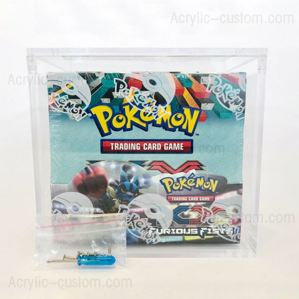 wholesale caja de refuerzo de pokemon acrílico de voltaje vivo, caja de voltaje vivo