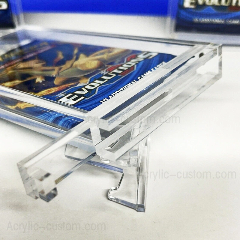 Pokemon Booster Pack Card Acrylic Display Case Magnetic
