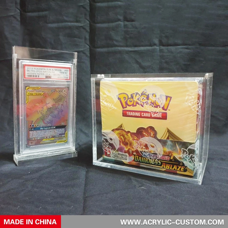 Acrylic Box for Pokemon Sword & Shield Vivid Voltage Booster Boxes