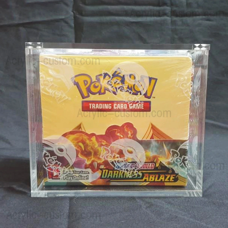 Acrylic Box for Pokemon Sword & Shield Vivid Voltage Booster Boxes