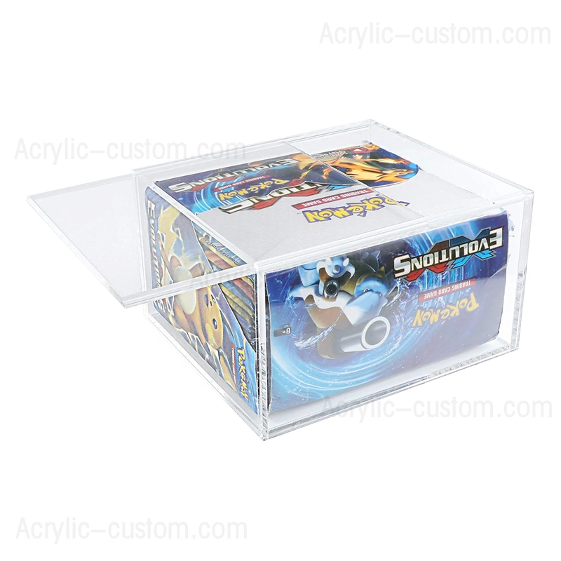 Custom Limited Edition Pokemon Card Packs for Acrylic Booster Boxes