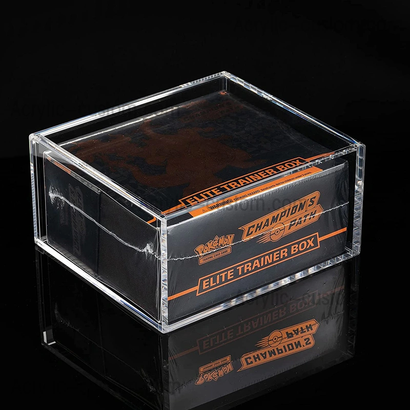 Custom Pokemon Elite Trainer Box Acrylic Pokemon Booster Box