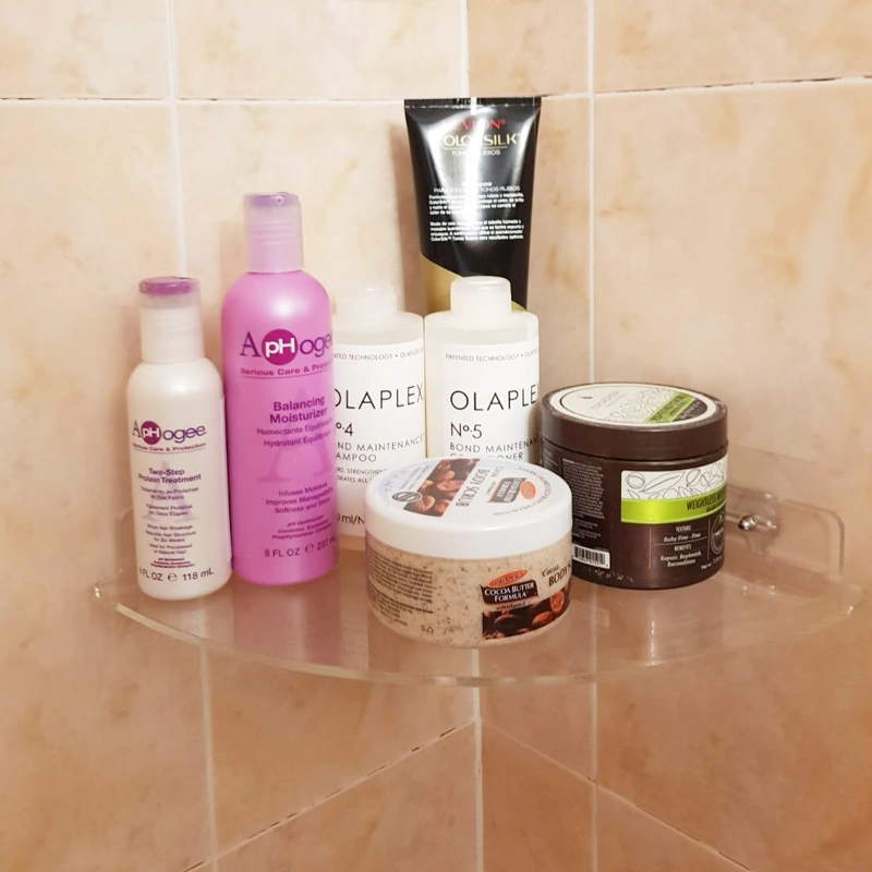 アクリルフローティングコーナーシェルフ、アクリルコーナーシェルフメーカー 