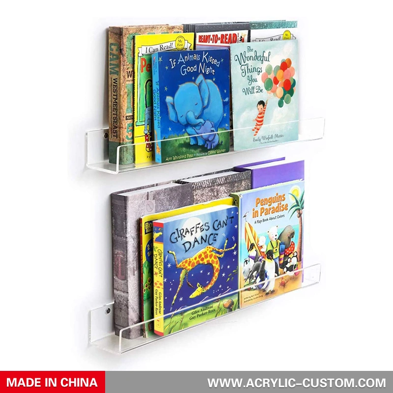 Clear Acrylic Floating Shelves - Acrylic Wall Shelves