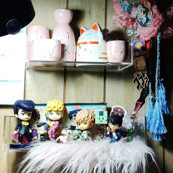 卸売透明フローティング棚壁掛けアクリル壁棚