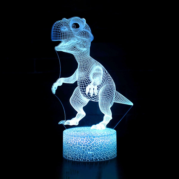 3d dinosaure jouet veilleuse acrylique led veilleuses blancs pour cricut