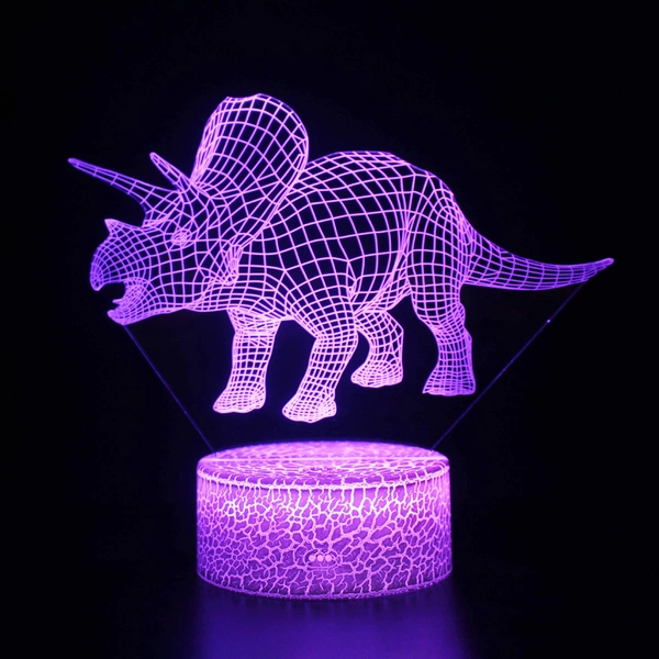 3D Dinosaur Toy Night Light Acrylic LED Night Light Blanks for Cricut