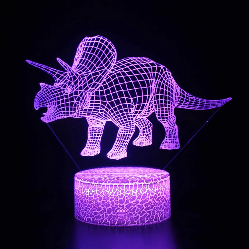 3D恐竜のおもちゃのナイトライトアクリルはクリカットのためのナイトライトブランクを導きました 