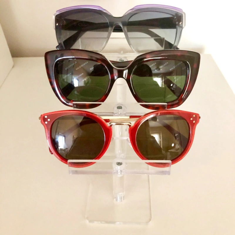 Custom 3 Tier Eyeglasses Frame Stand and Sunglasses Display