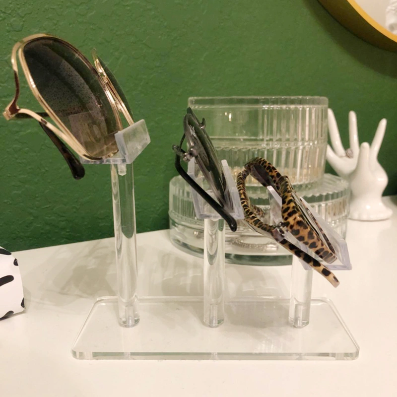 Custom 3 Tier Eyeglasses Frame Stand and Sunglasses Display