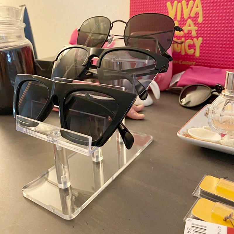 Custom 3 Tier Eyeglasses Frame Stand and Sunglasses Display
