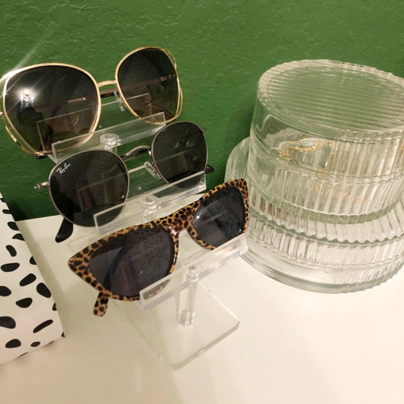 Custom 3 Tier Eyeglasses Frame Stand and Sunglasses Display