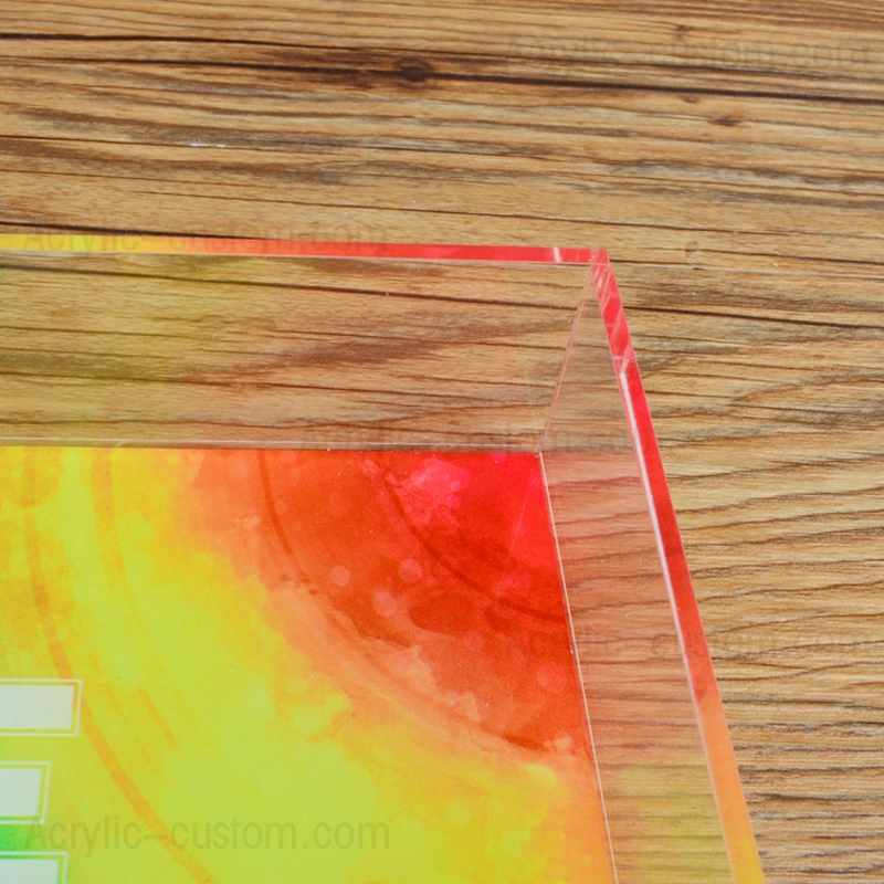 UV Print Pattern Colorful Tray for Wedding Storage Tray with Handles