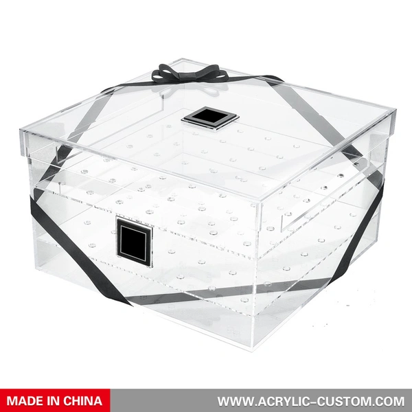 ラージブルームボックスフラワーDIYアクリルボックスカスタム&卸売