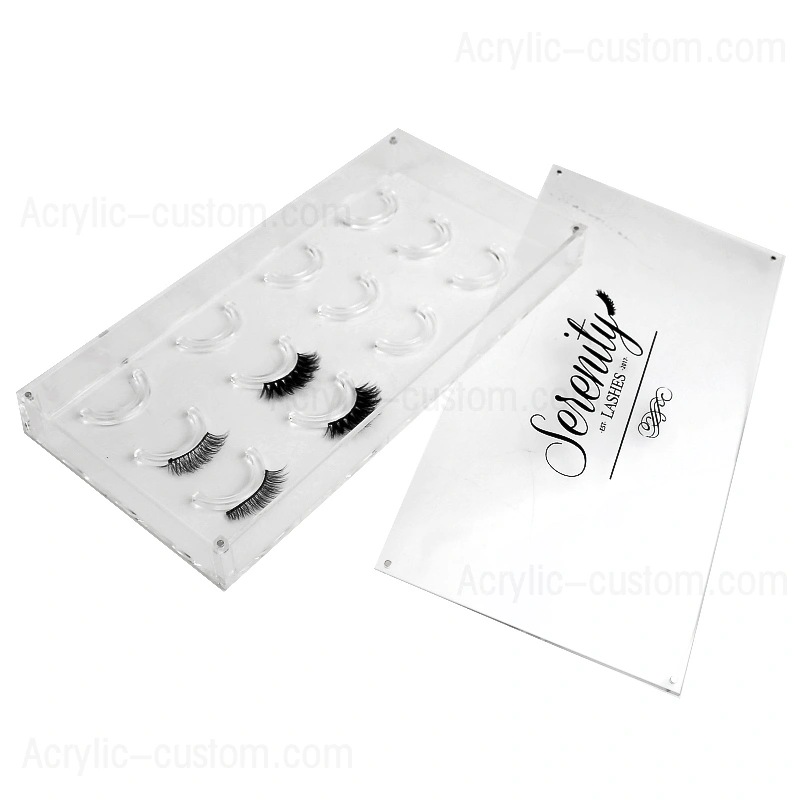 まつ毛オーガナイザー、クリアつけまつげ収納ボックス卸売 