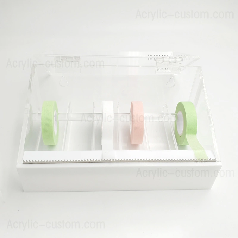 まつげテープディスペンサー、クラリポアテープ用アクリルディスペンサー 