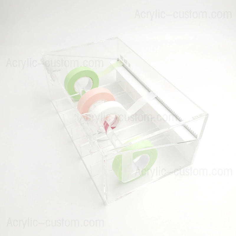 まつげテープディスペンサー、クラリポアテープ用アクリルディスペンサー 