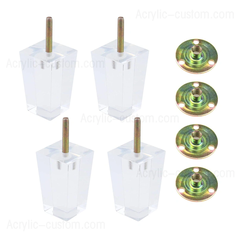 ソファ用の工場価格アクリル家具の脚 - 家具の脚のカスタム 