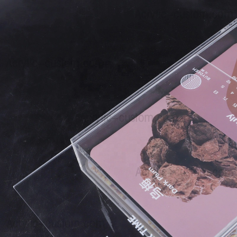 مربع عرض هدية الاكريليك واضحة ، مصنع الجملة مربع تخزين الاكريليك 