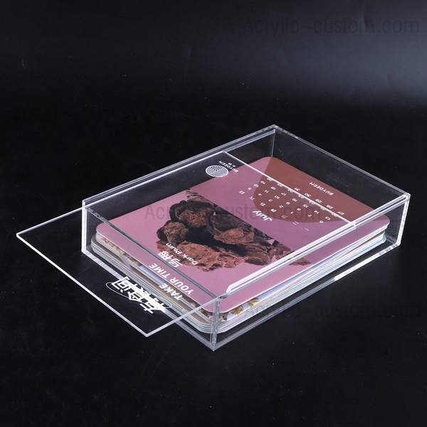 caja de presentación de regalo de acrílico transparente, fábrica de venta al por mayor de caja de almacenamiento de acrílico