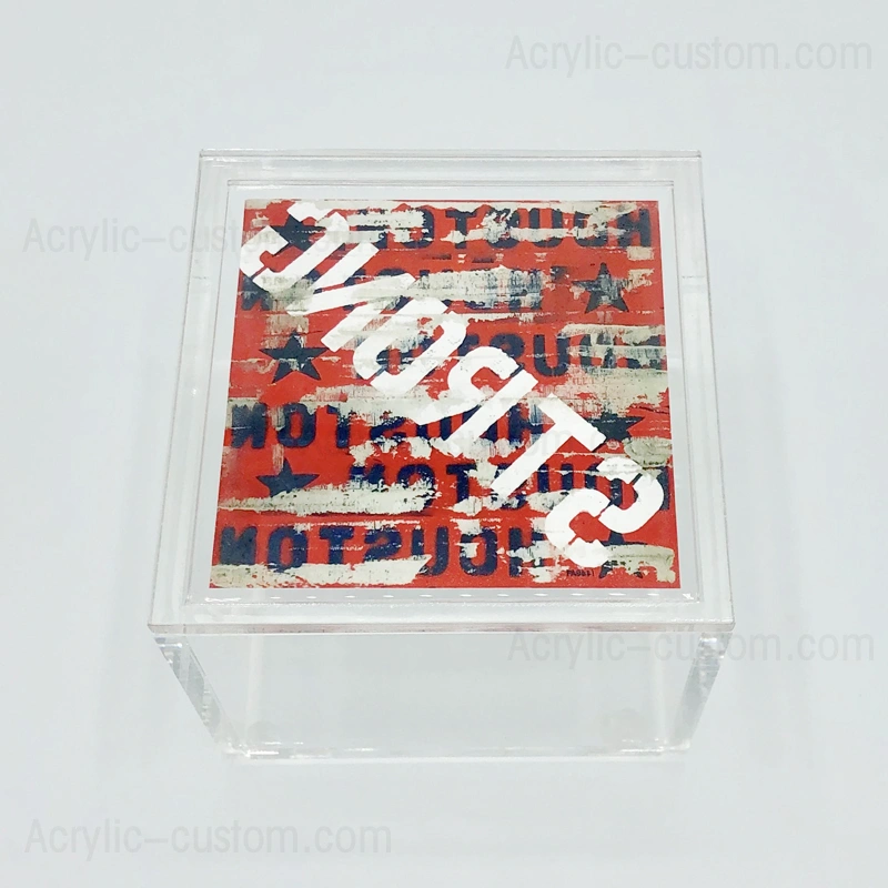 الجملة الرخيصة مربع تخزين مربع الاكريليك للهدايا - هدية مربع مخصص 